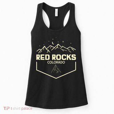 Red Rocks Colorado Epic Moonlight Women's Tank Top
