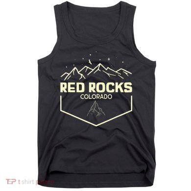 Red Rocks Colorado Epic Moonlight Tank Top