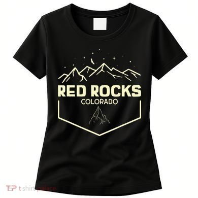 Red Rocks Colorado Epic Moonlight Women's T-Shirt