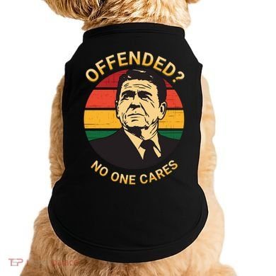 Ronald Reagan Conservative Politically Incorrect Doggie Tank