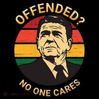 Ronald Reagan Conservative Politically Incorrect Ornament thumb 1
