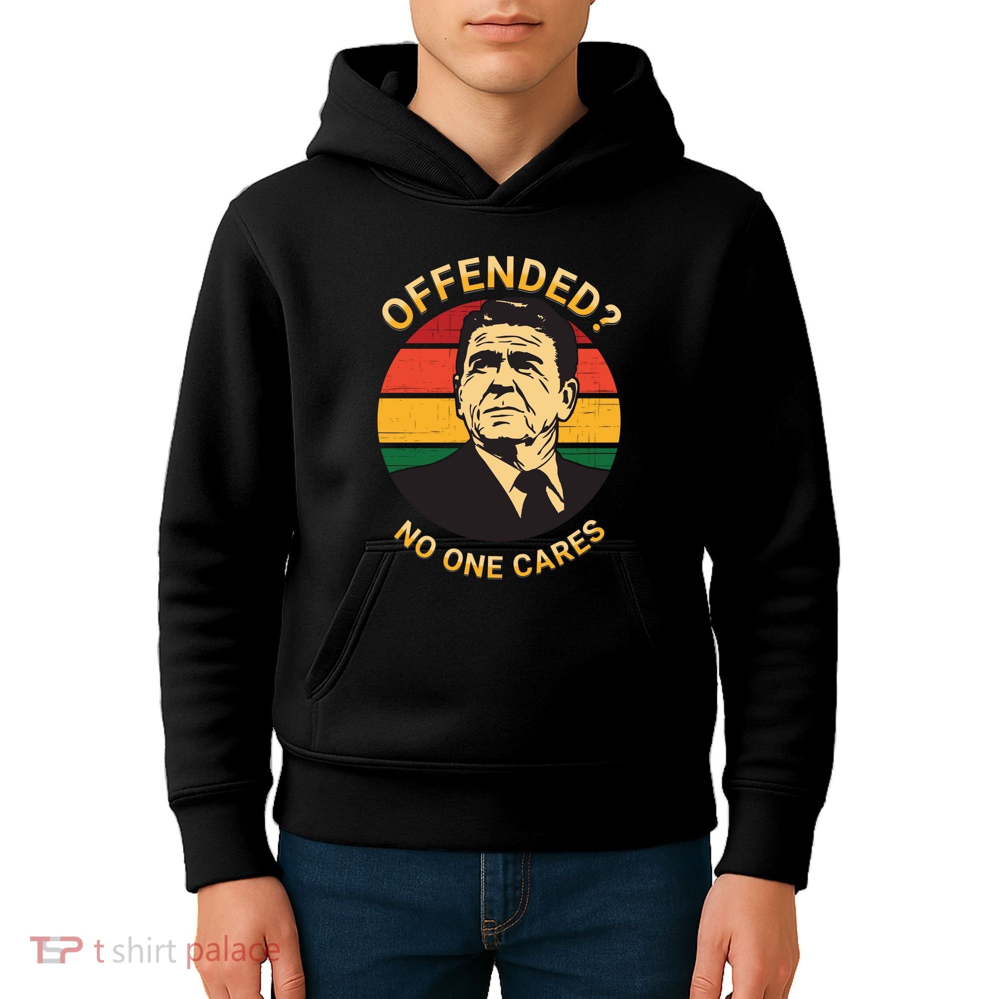 Ronald Reagan Conservative Politically Incorrect Kids Hoodie