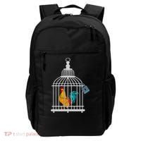 Red Rooster Cock Male Chastity Chicken In Cage Backpack thumb 0