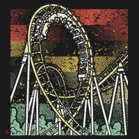 Retro Roller Coaster Doggie Tank thumb 4