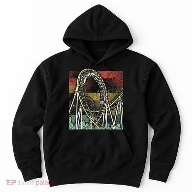 Retro Roller Coaster Hoodie