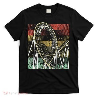 Retro Roller Coaster T-Shirt