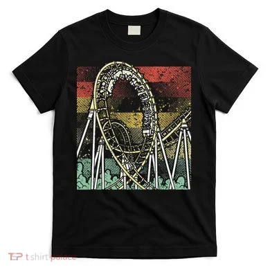 Retro Roller Coaster T-Shirt