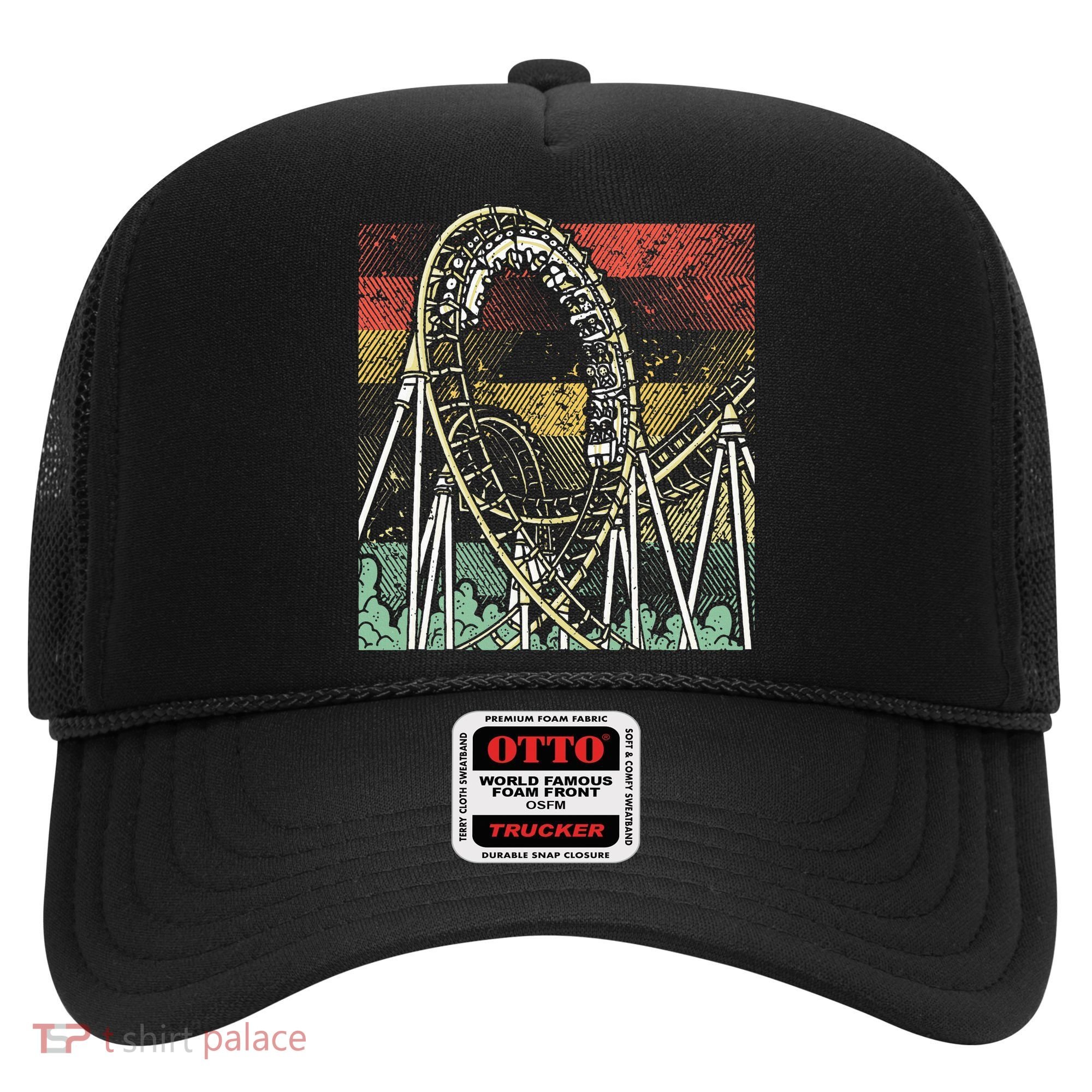 Retro Roller Coaster Hat