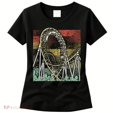 Retro Roller Coaster Women's T-Shirt