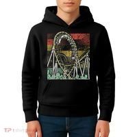 Retro Roller Coaster Kids Hoodie thumb 4