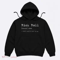 Rick Roll Definition Meme Hoodie thumb 0