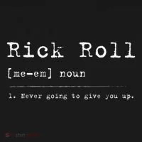 Rick Roll Definition Meme Hoodie thumb 2