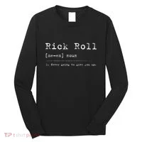 Rick Roll Definition Meme Long Sleeve Shirt thumb 0