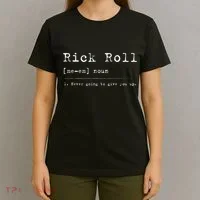 Rick Roll Definition Meme T-Shirt thumb 4