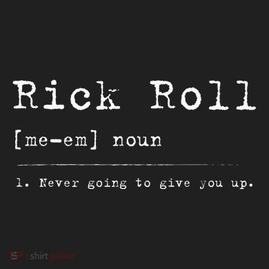 Rick Roll Definition Meme V.I.T. Fleece Crew Sweatshirt