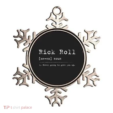 Rick Roll Definition Meme Ornament
