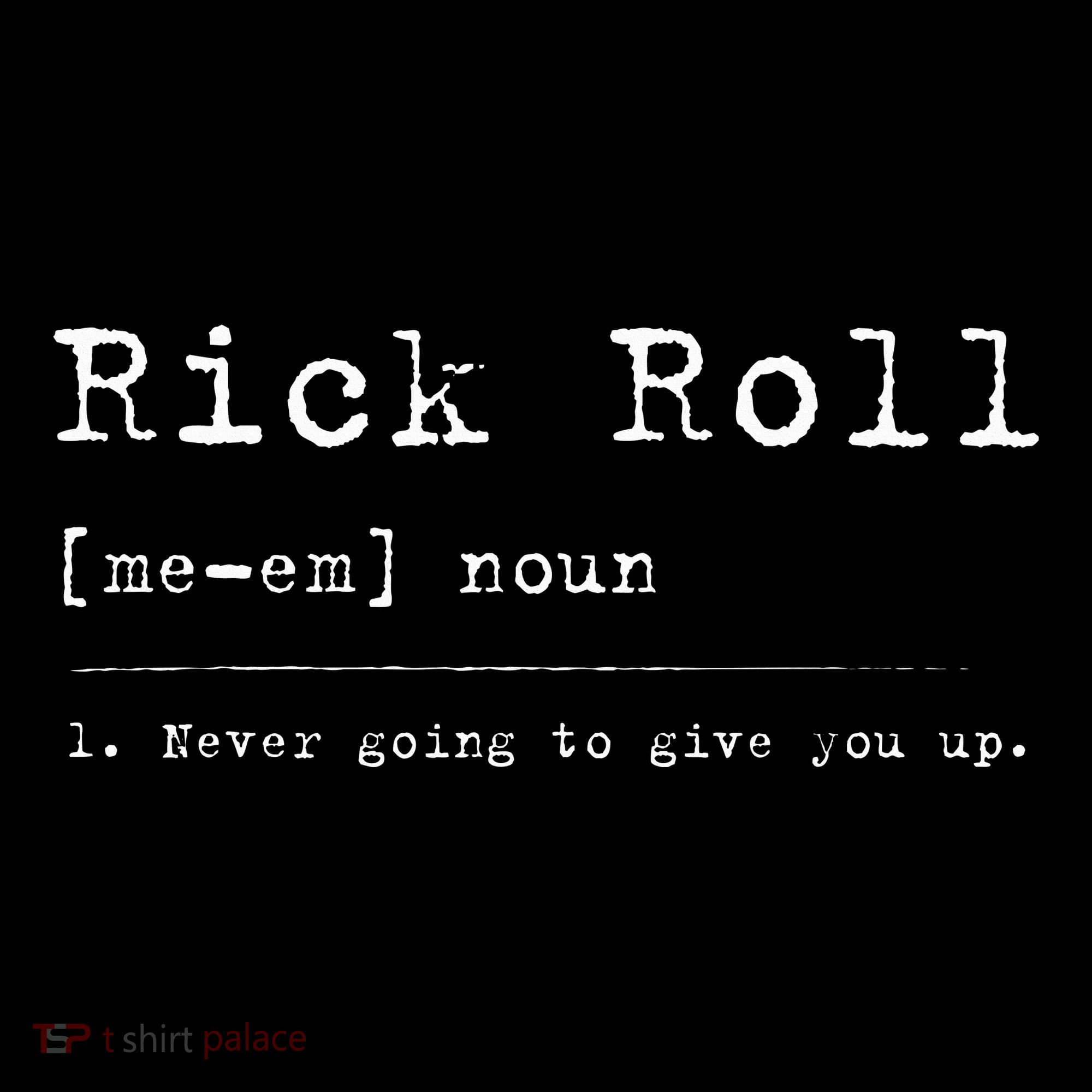 Rick Roll Definition Meme Baby Bodysuit