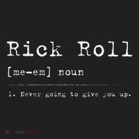 Rick Roll Definition Meme Hat thumb 2