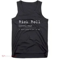 Rick Roll Definition Meme Tank Top thumb 0