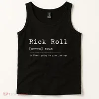Rick Roll Definition Meme Tank Top thumb 2