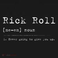 Rick Roll Definition Meme Tank Top thumb 6