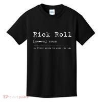 Rick Roll Definition Meme Kids T-Shirt thumb 0