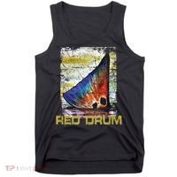 Redfish Red Drum Salty Dad Saltwater Fishing Ocean Fish Tank Top thumb 0