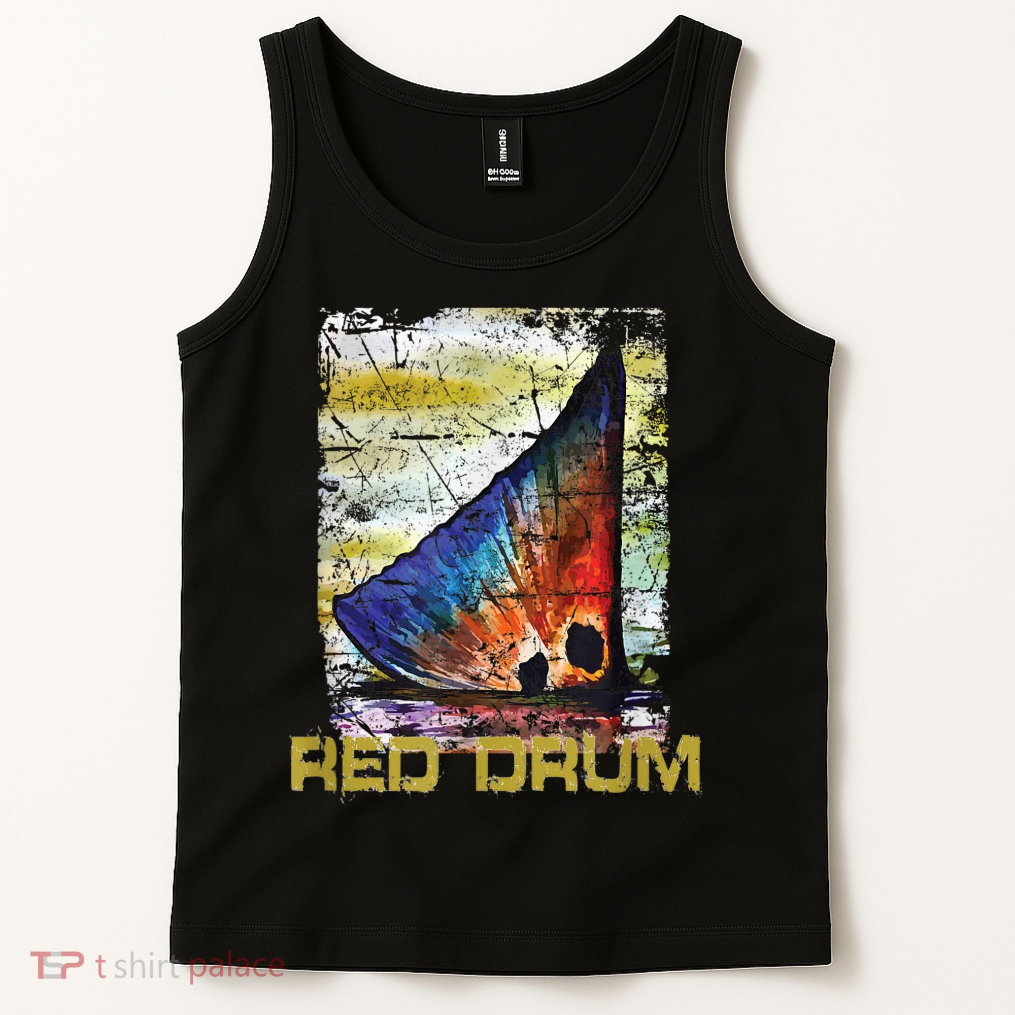 Redfish Red Drum Salty Dad Saltwater Fishing Ocean Fish Tank Top