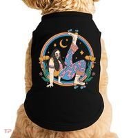 Retro Roller Disco Girl Doggie Tank thumb 0