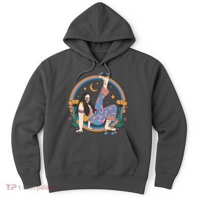 Retro Roller Disco Girl Hoodie