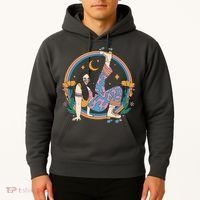 Retro Roller Disco Girl Hoodie thumb 2