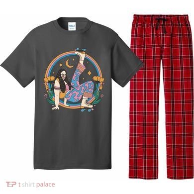 Retro Roller Disco Girl Pajama Set