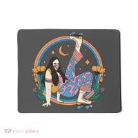 Retro Roller Disco Girl Mousepad thumb 0