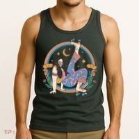 Retro Roller Disco Girl Tank Top thumb 3