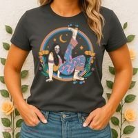 Retro Roller Disco Girl Women's T-Shirt thumb 2
