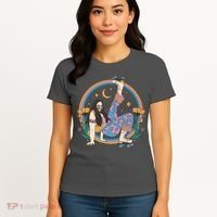Retro Roller Disco Girl Women's T-Shirt thumb 4