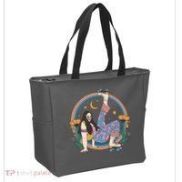 Retro Roller Disco Girl Tote Bag thumb 2