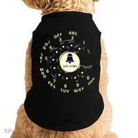 Retro Rotary Dial Doggie Tank thumb 0