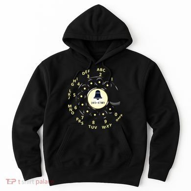 Retro Rotary Dial Hoodie