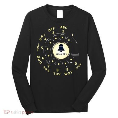 Retro Rotary Dial Long Sleeve Shirt