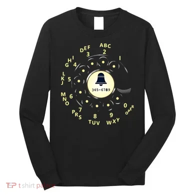 Retro Rotary Dial Long Sleeve Shirt