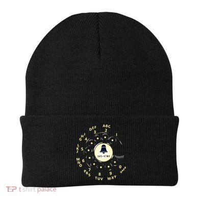 Retro Rotary Dial Beanie