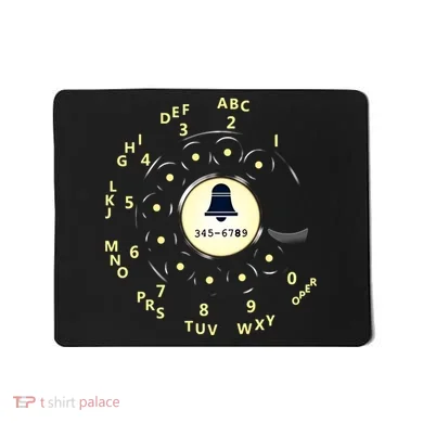 Retro Rotary Dial Mousepad