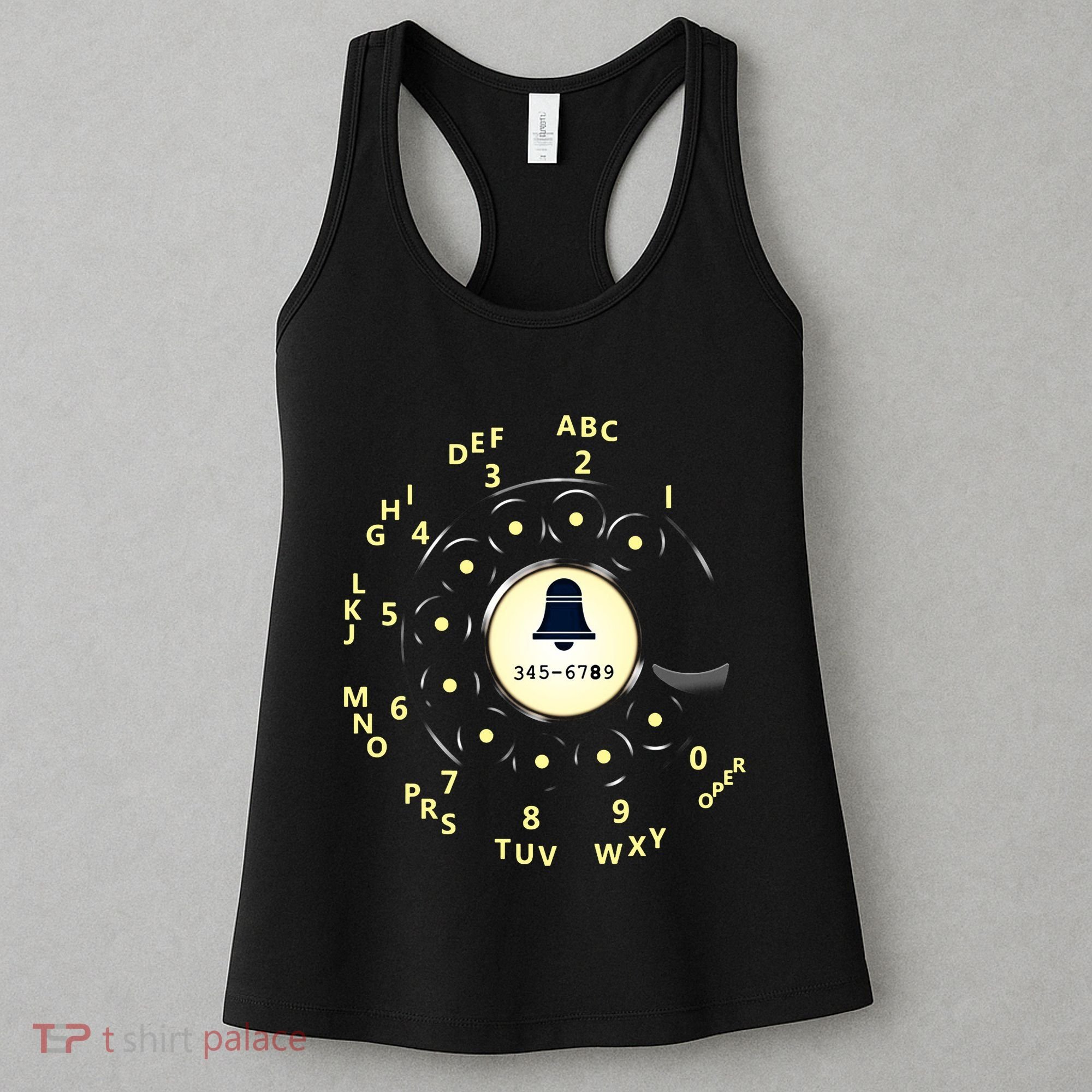 Retro Rotary Dial Women's Tank Top