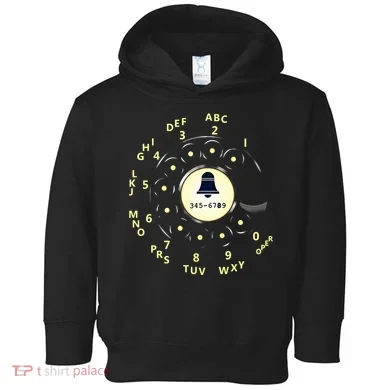 Retro Rotary Dial Toddler Hoodie