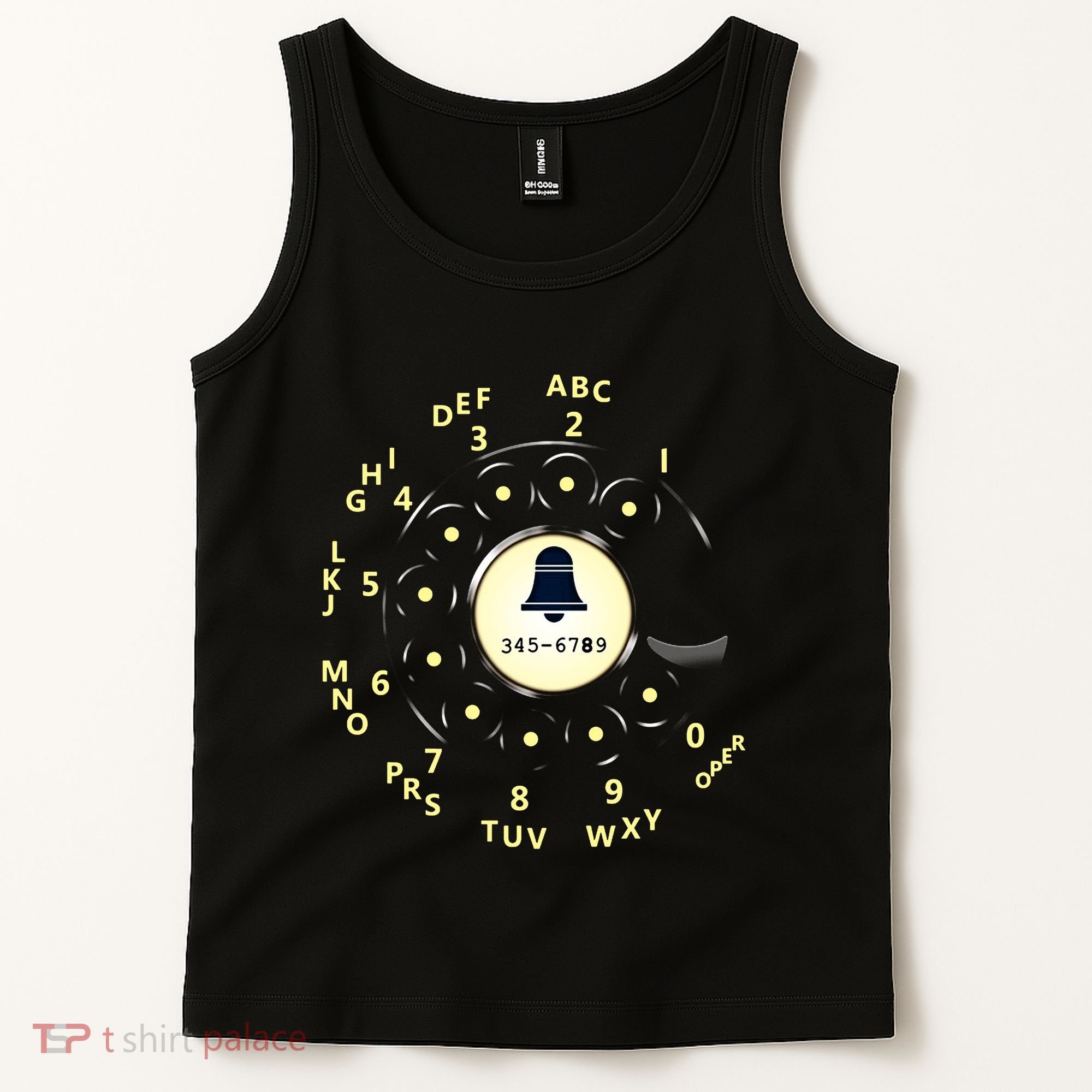 Retro Rotary Dial Tank Top