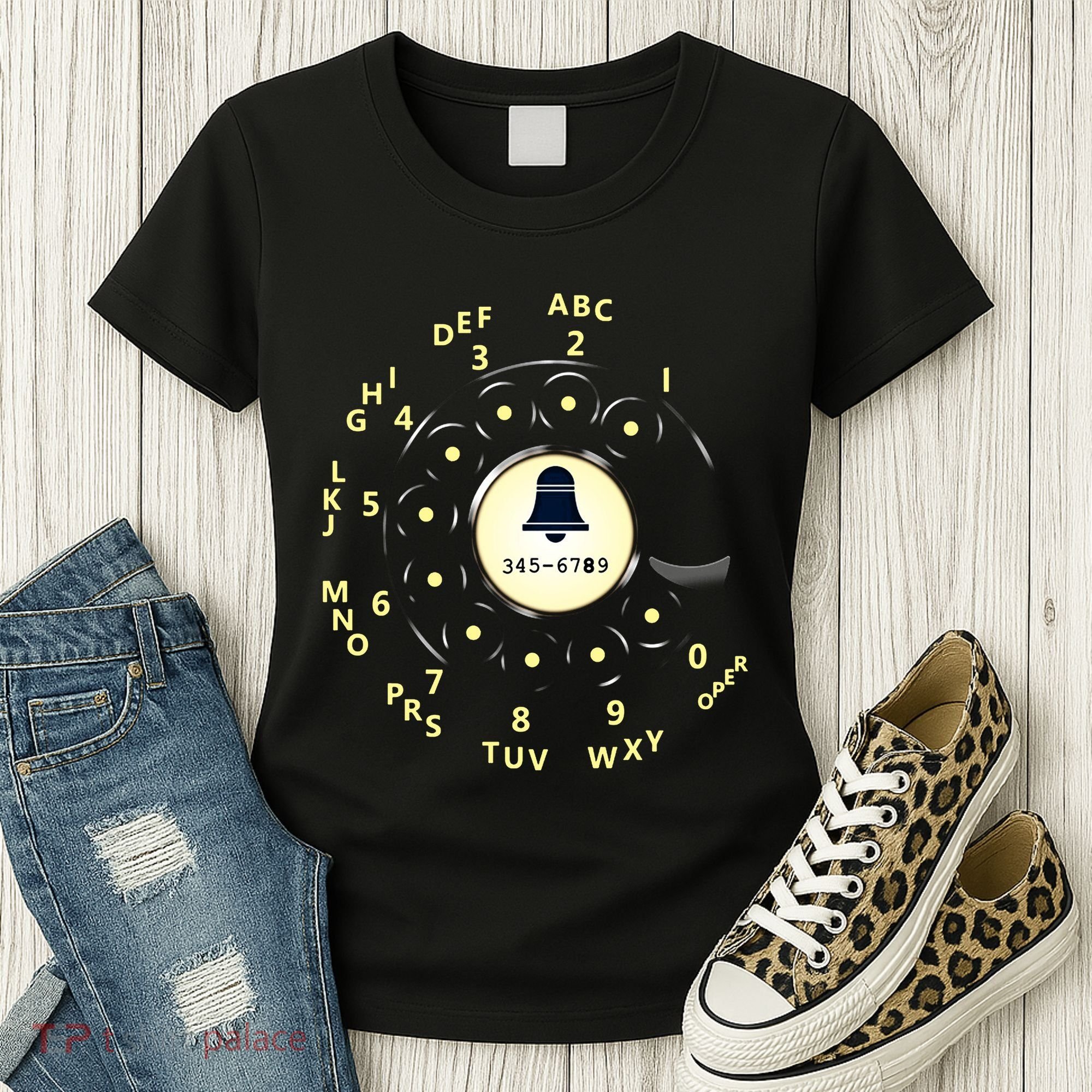 Retro Rotary Dial Women's T-Shirt