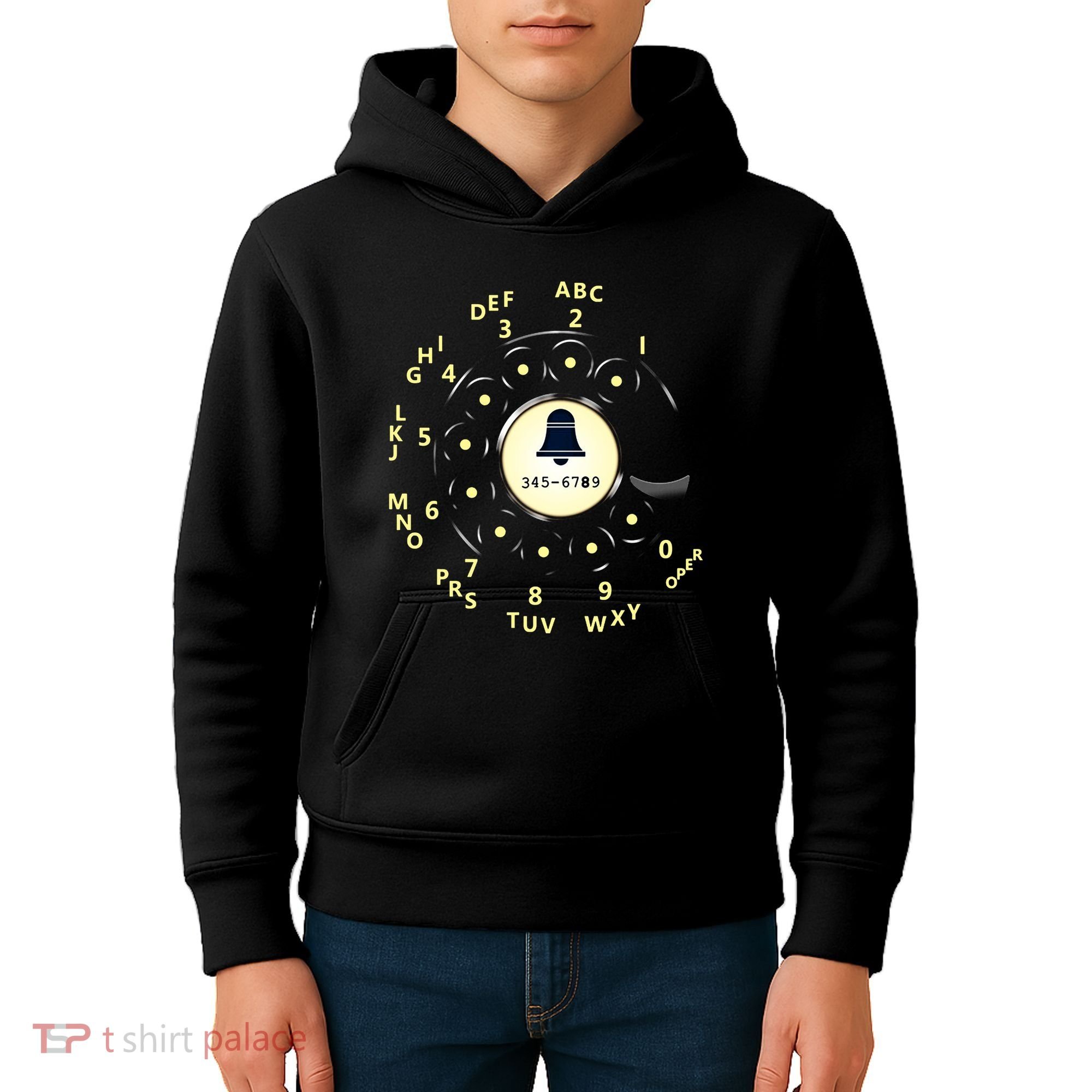 Retro Rotary Dial Kids Hoodie