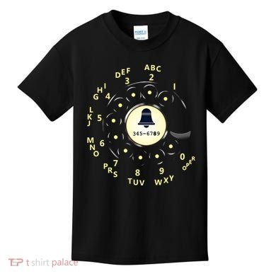 Retro Rotary Dial Kids T-Shirt