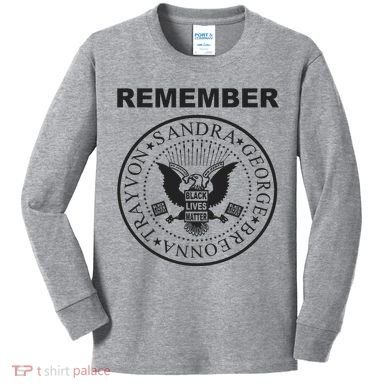 REMEMBER Kids Long Sleeve Shirt